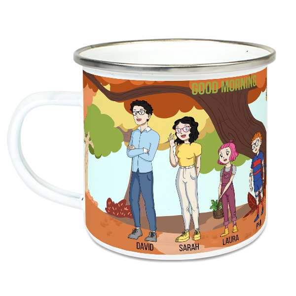 Enamel mugs Enamel mugs