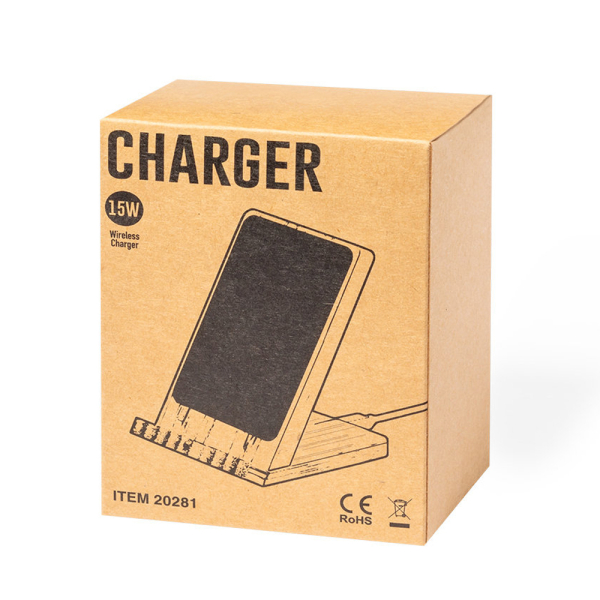 Luminous wireless charger with stand Luminous wireless charger with stand