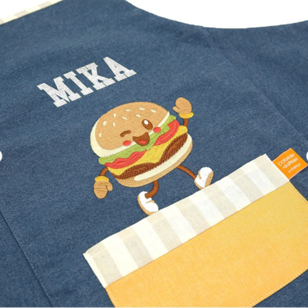 Personalised Children's Apron Hamburger Personalised Children's Apron Hamburger