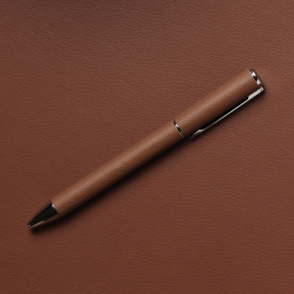 Personalised Timo Leather-Bound Ballpoint Pen Personalised Timo Leather-Bound Ballpoint Pen