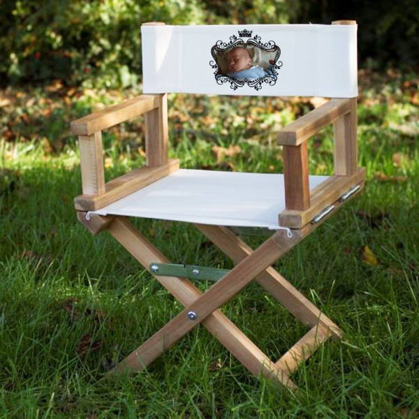 Baby star chair printed with photo Baby star chair printed with photo