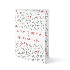 Christmas Card | Red Berries Christmas Card | Red Berries