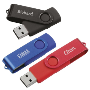 32 GB coloured customised USB stick with name 32 GB coloured customised USB stick with name