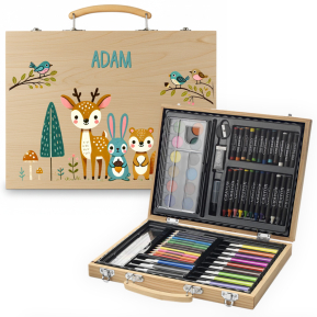 Personalised enchanted forest drawing set Personalised enchanted forest drawing set