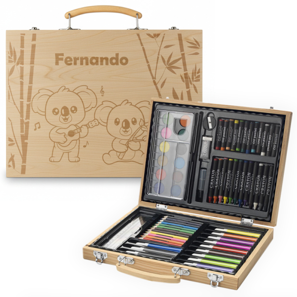Personalised koala drawing case Personalised koala drawing case