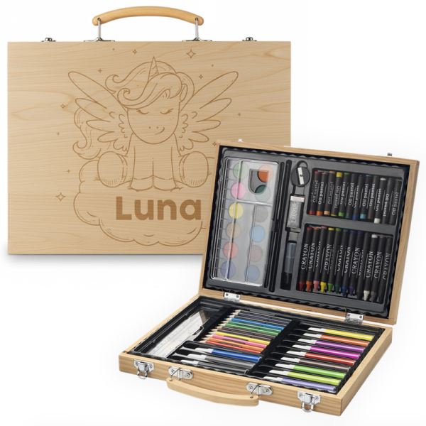 Personalised unicorn drawing case Personalised unicorn drawing case