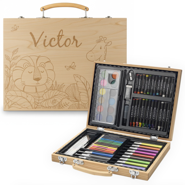Personalised savannah drawing case Personalised savannah drawing case