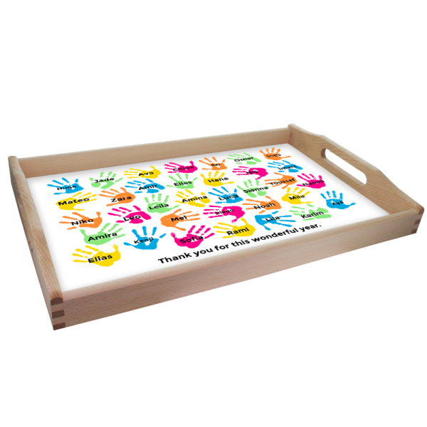 Personalised plate children’s hands Personalised plate children’s hands