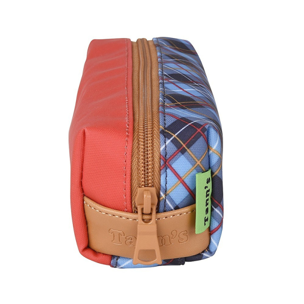 Customisable pencil case Tann's Tartan Customisable pencil case Tann's Tartan