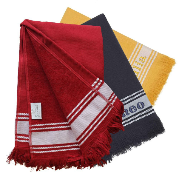 Deluxe personalised beach fouta Deluxe personalised beach fouta