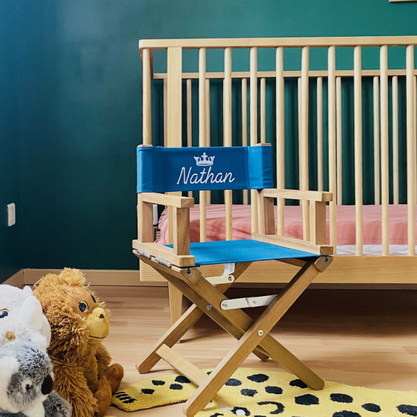 Embroidered Babystar armchair with design Embroidered Babystar armchair with design