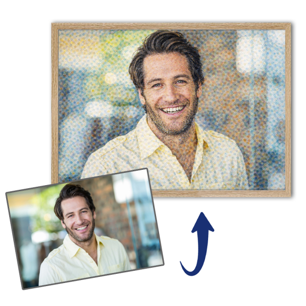 Impressionist-style portrait based on a photo Impressionist-style portrait based on a photo