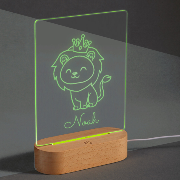 LED lamp personalised - fairy tales LED lamp personalised - fairy tales