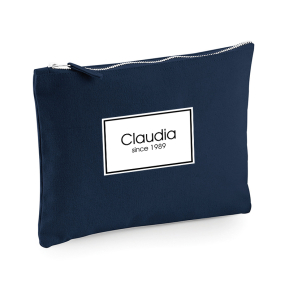 Multi-purpose pouch personalised with a first name Multi-purpose pouch personalised with a first name