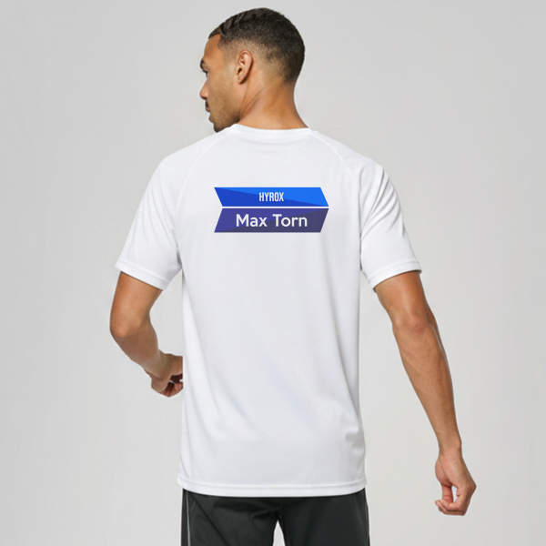 Personalised Arrow sports T-shirt Personalised Arrow sports T-shirt
