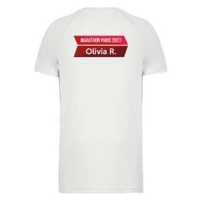 Personalised Arrow sports T-shirt Personalised Arrow sports T-shirt