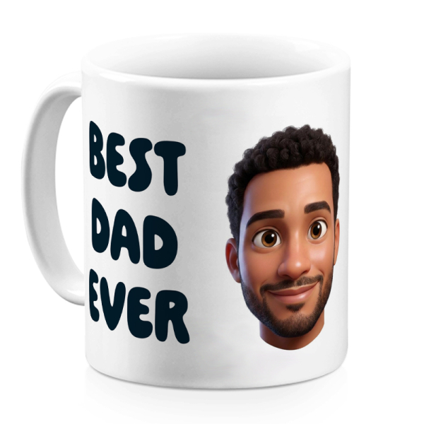 Personalised Best Dad Mug Personalised Best Dad Mug