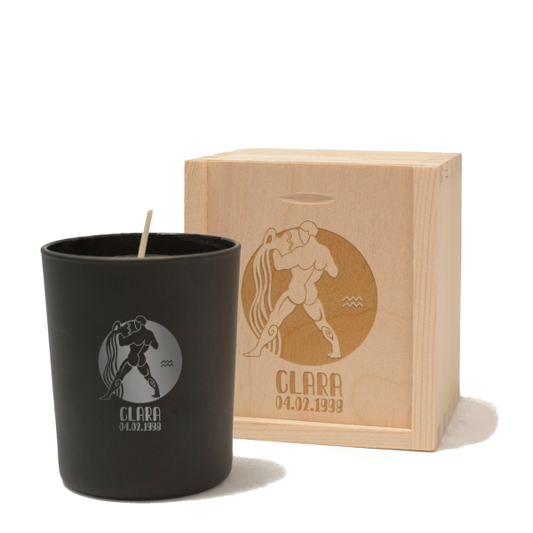 Personalised candle with Zodiac sign Personalised candle with Zodiac sign