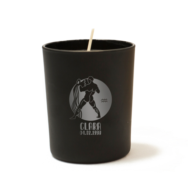 Personalised candle with Zodiac sign Personalised candle with Zodiac sign