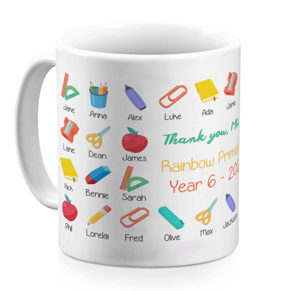 Personalised Class Memories Mug Personalised Class Memories Mug
