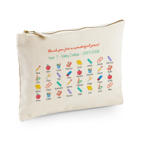Personalised Class Memories Pouch Personalised Class Memories Pouch