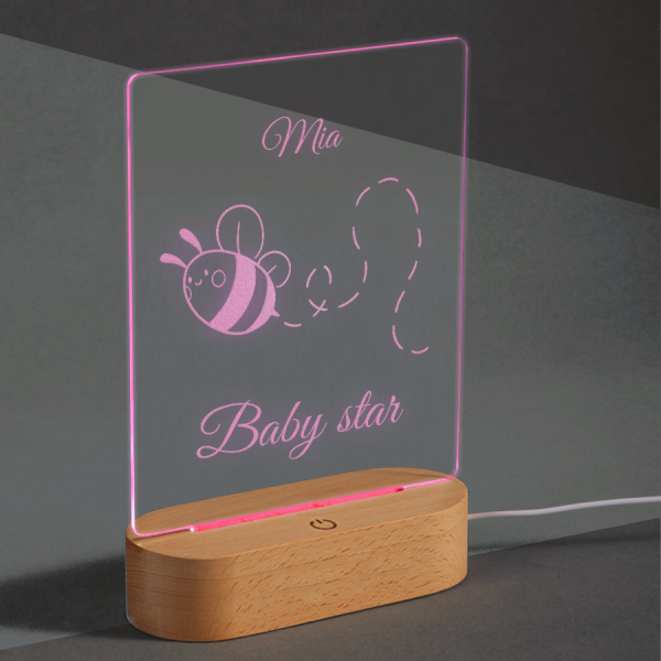 Personalised LED lamp – Animals Personalised LED lamp – Animals