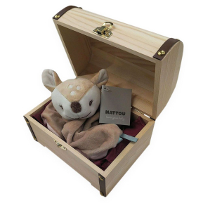 Personalised Nattou gift box and cuddly toy Personalised Nattou gift box and cuddly toy