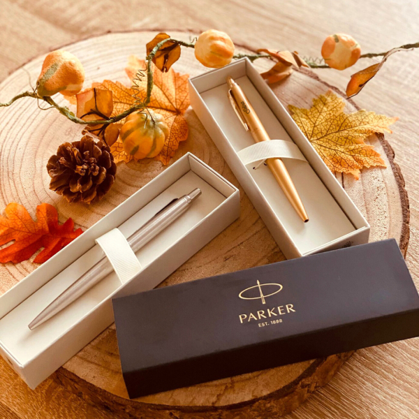 Personalised Parker Jotter ballpoint pen gold Personalised Parker Jotter ballpoint pen gold