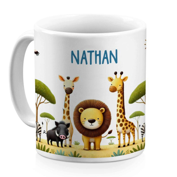 Personalised safari mug Personalised safari mug