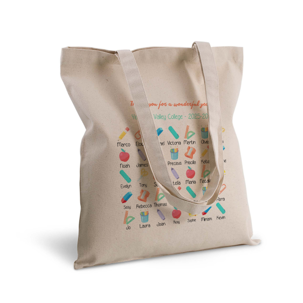 Personalised tote bag — Class memories Personalised tote bag — Class memories