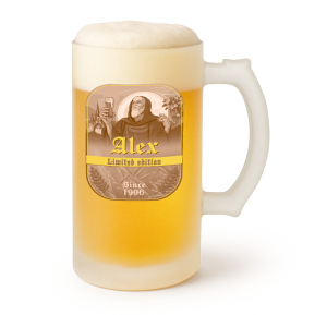 Personalised Trappist beer mug Personalised Trappist beer mug
