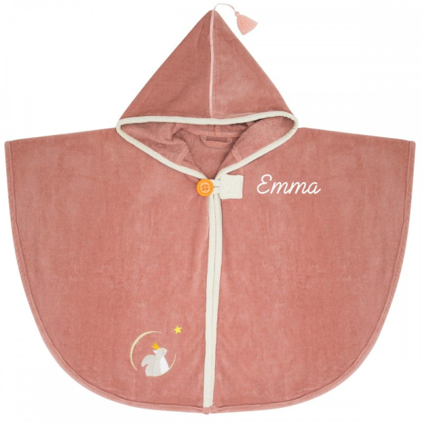 Personalised bath cape for children – Marsala Squirrel Personalised bath cape for children – Marsala Squirrel