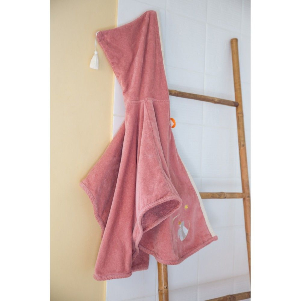 Personalised bath cape for children – Marsala Squirrel Personalised bath cape for children – Marsala Squirrel