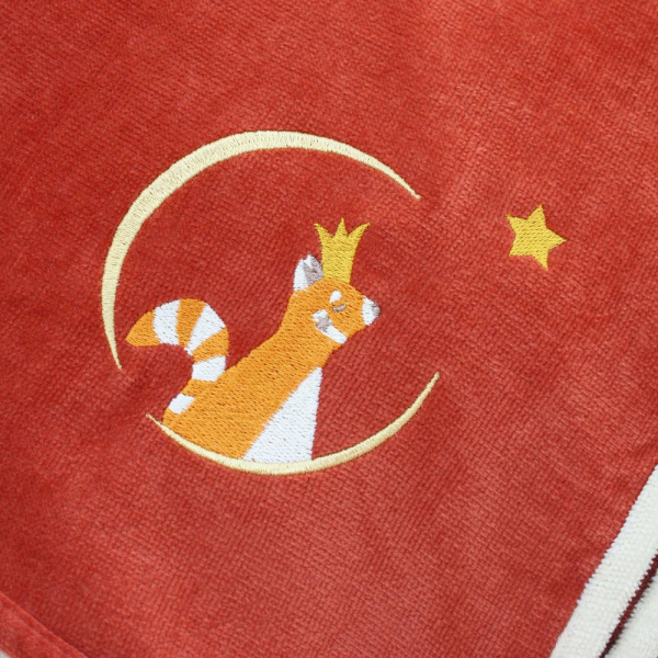 Personalised child bathrobe Red Panda Personalised child bathrobe Red Panda