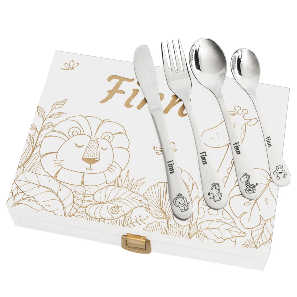Personalised savannah cutlery for children Personalised savannah cutlery for children