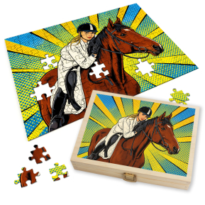 Photo puzzle Pop Art Comics | Roy Lichtenstein style Photo puzzle Pop Art Comics | Roy Lichtenstein style