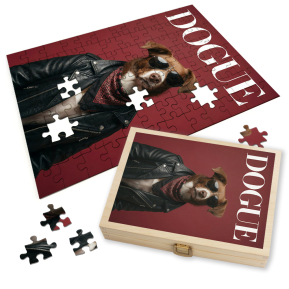 Puzzle with cover of DOGUE magazine Puzzle with cover of DOGUE magazine