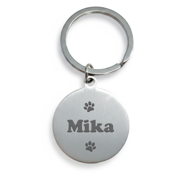 Round Engraved ID Tag for Dogs and Cats Round Engraved ID Tag for Dogs and Cats