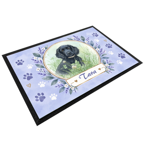 Watercolour pet bowl mat Watercolour pet bowl mat
