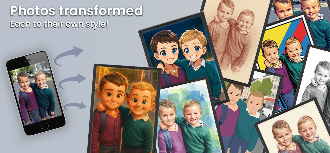 Photos transformed Photos transformed