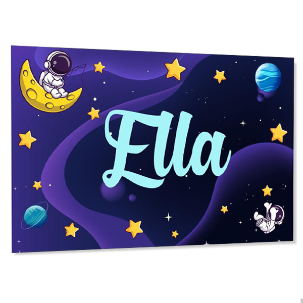 Aluminium Door Sign for Children