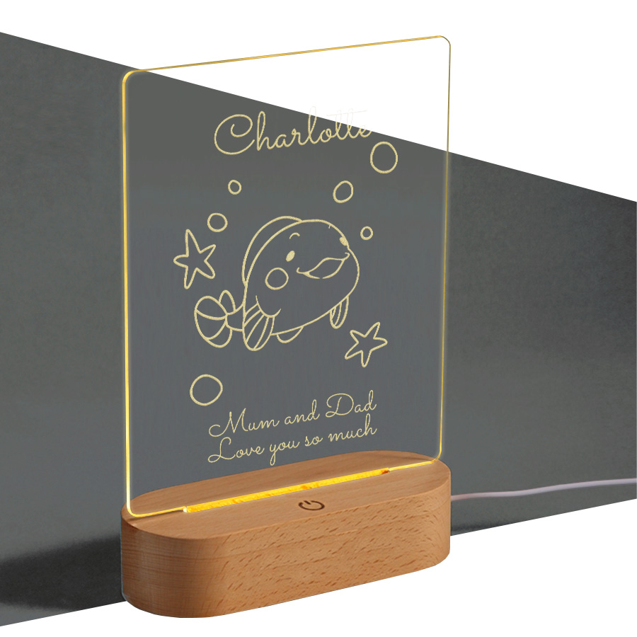 Engraved LED Lamp