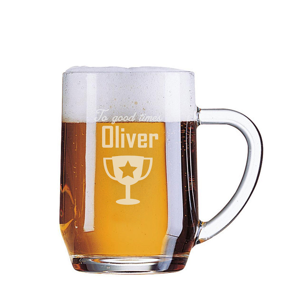 Sublimated beer mugs
