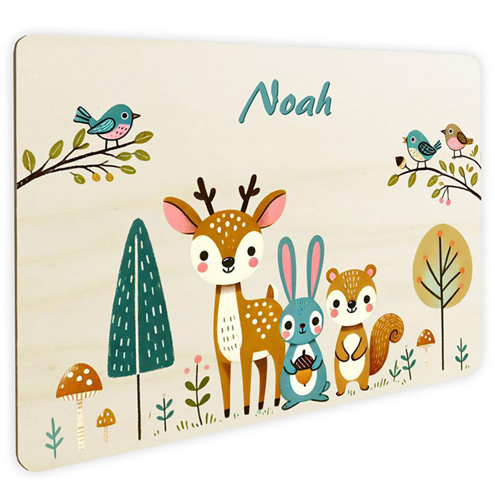Wooden Door Sign for Children