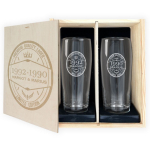 2 glasses | box