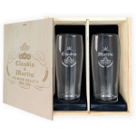 2 glasses | box