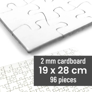 Small cardboard puzzle | 19x28 cm | 96 pieces