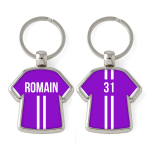 Purple and white