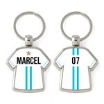 White and turquoise