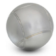 Striped p&eacute;tanque balls